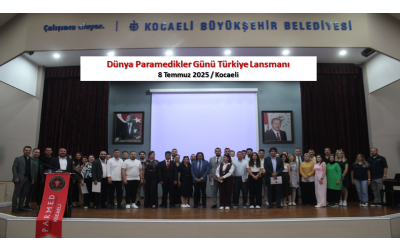 Kocaeli'de 8 Temmuz Dünya Paramedikler Günü İlk Kez Kutlandı