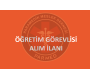 Öğretim Görevlisi Alım İlanı
